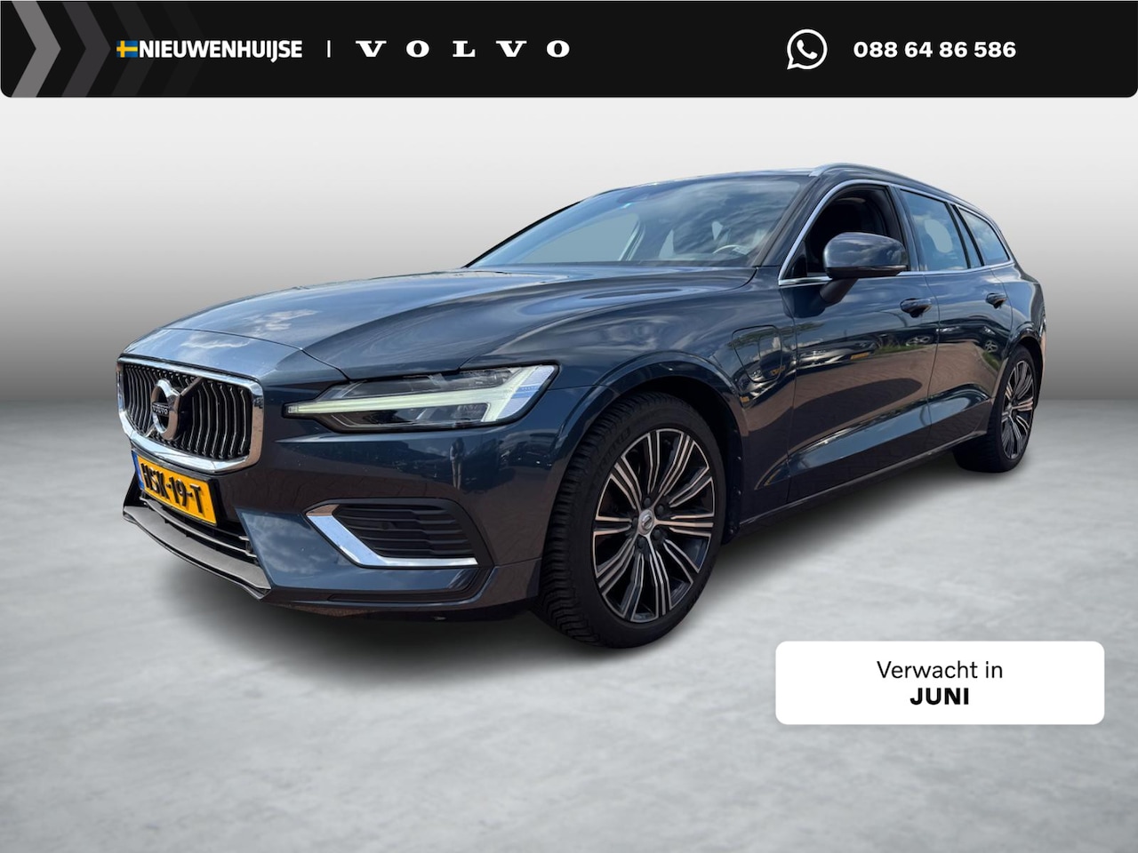 Volvo V60 - 2.0 T6 Recharge AWD Inscription Expression | Plug-in Hybrid (PHEV) | Trekhaak | Achteruitr - AutoWereld.nl