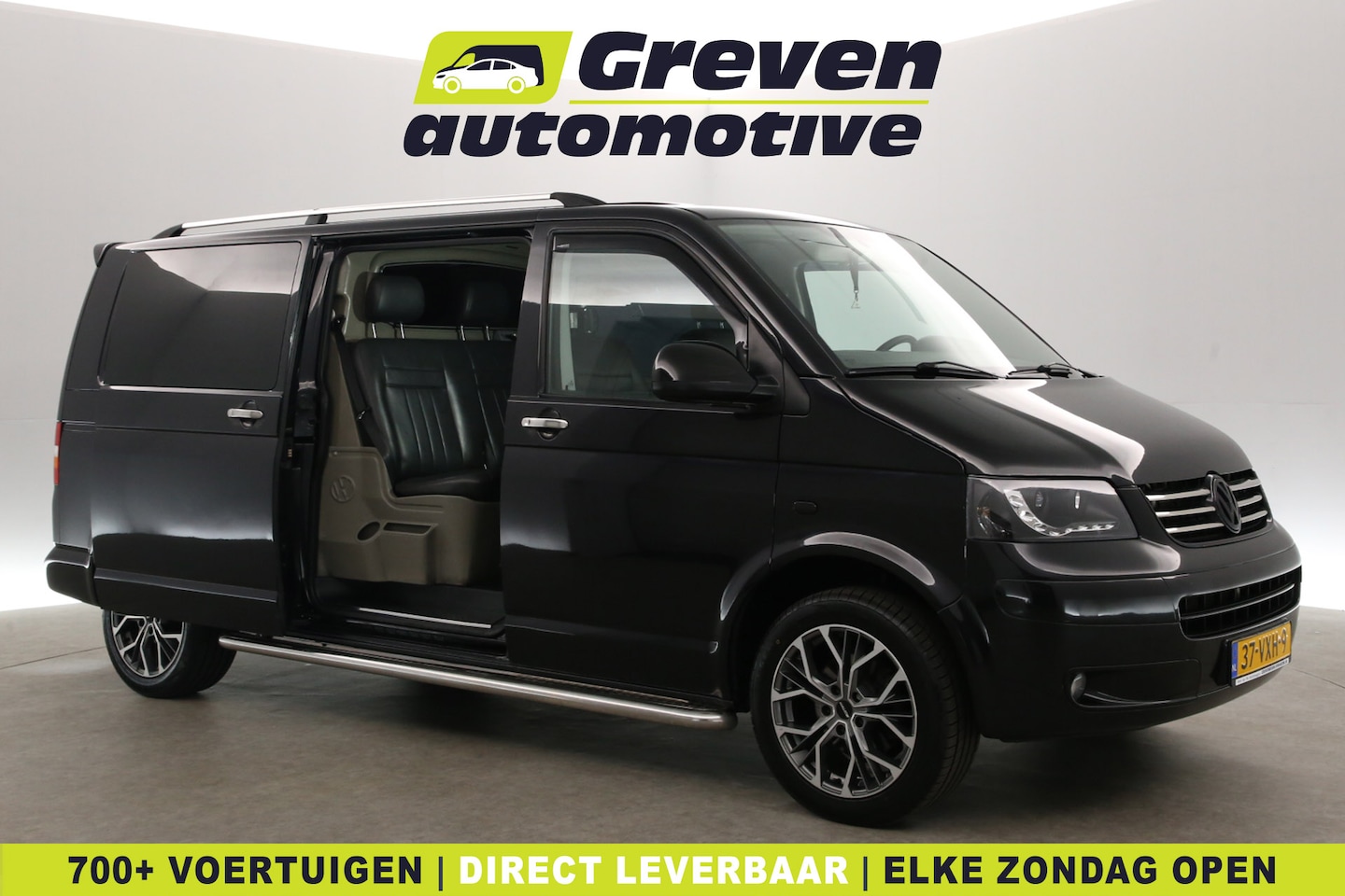Volkswagen Transporter - 2.5 TDI L2H1 175PK | Dubbele Cabine | Aut. | Airco | Camera | Cruise | Trekhaak | Leder | - AutoWereld.nl