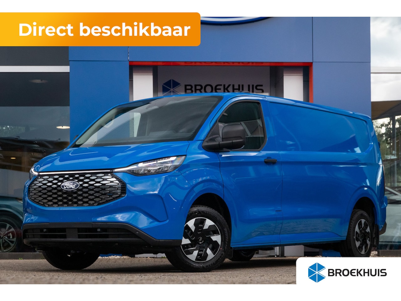 Ford Transit Custom - E-Transit L2H1 Trend | Trekhaak+2300kg trekgewicht! | Cruise control | Navi | Camera | LED - AutoWereld.nl