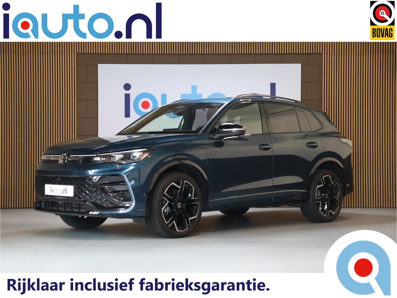 Volkswagen Tiguan - 1.5 eHybrid 272pk R-Line Black Style Pano/Leder/IQ.Light HD/360/Headup/HK/Keyless/ACC/DCC/ - AutoWereld.nl