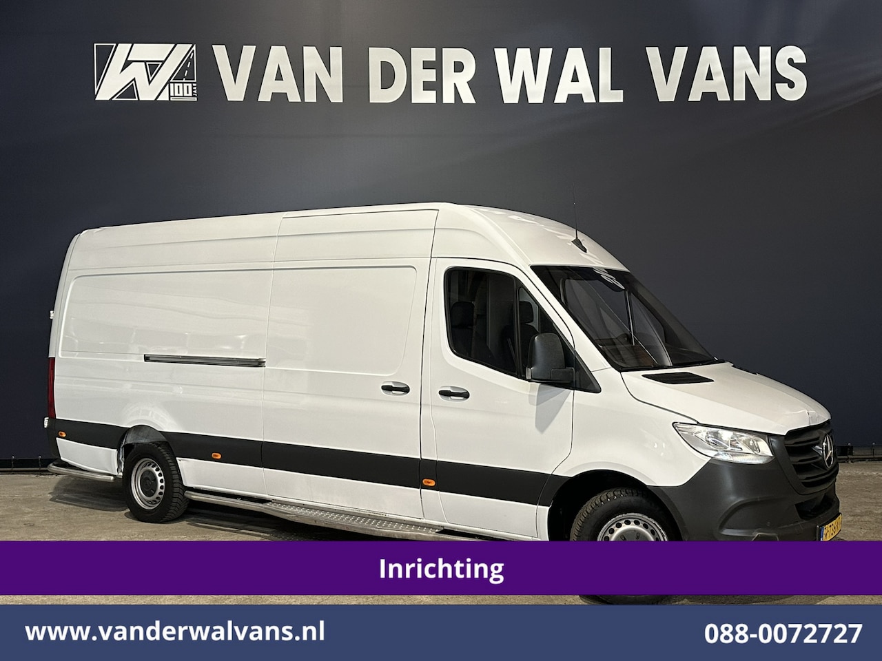 Mercedes-Benz Sprinter - 311 CDI Automaat L3H2 *PostNL inrichting* Euro6 Airco | Camera | Schappen Doorloopdeur, 27 - AutoWereld.nl