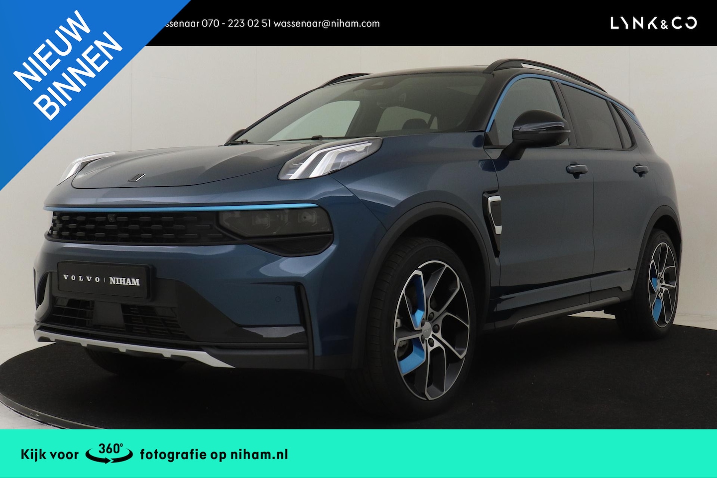 Lynk & Co 01 - 1.5 PHEV -PANO.DAK|ELEK.STOEL|HARMAN.INFINITY|360°CAM|CARPLAY|20" - AutoWereld.nl