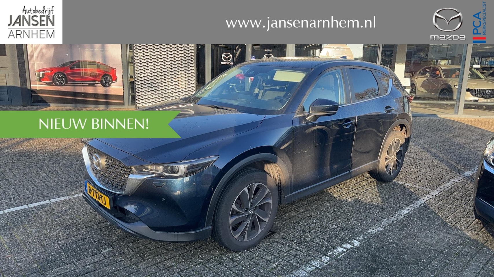 Mazda CX-5 - 2.0 SkyActiv-G 165 Advantage trekhaak, 360 camera, HUD, Navigatie - AutoWereld.nl