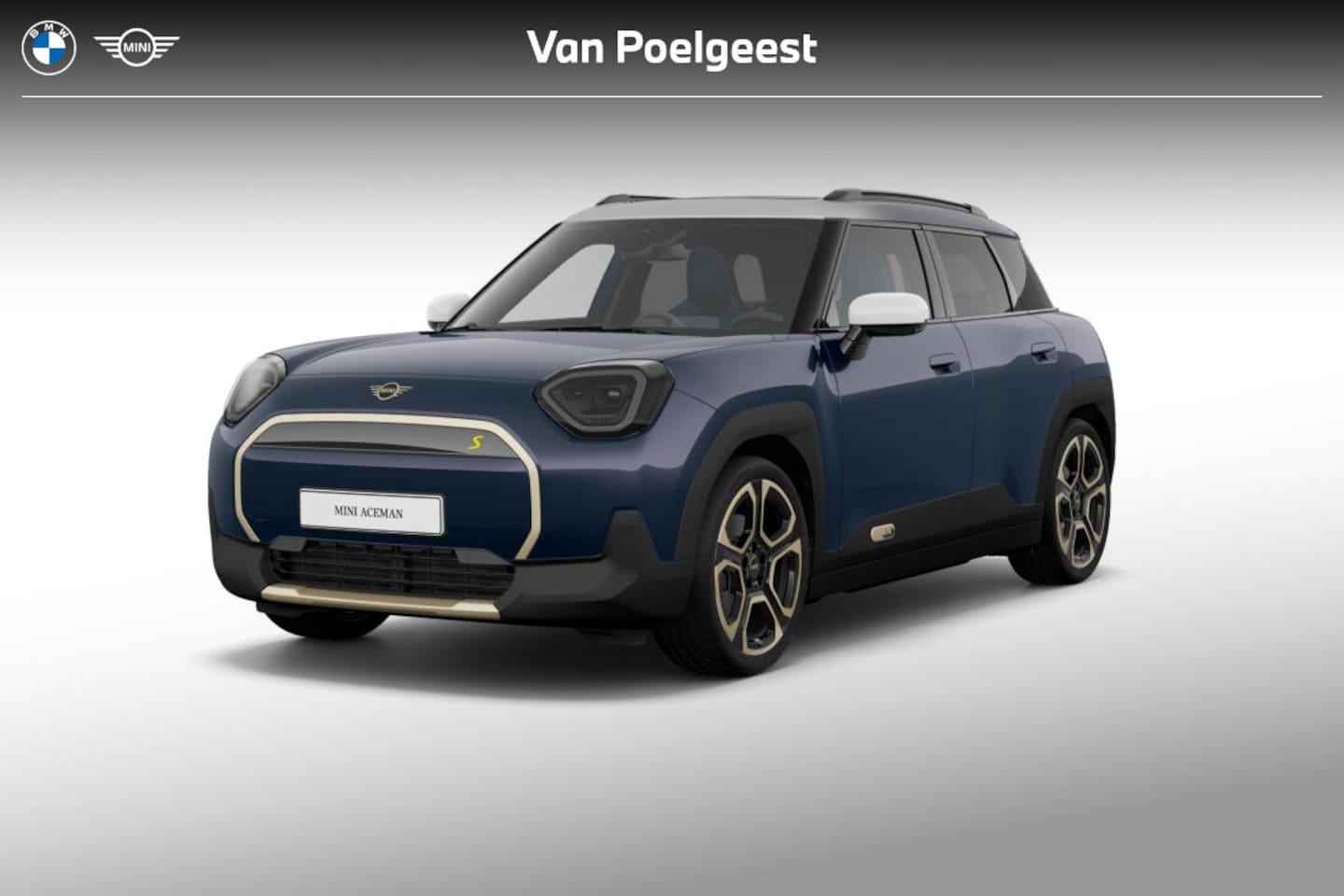 MINI Aceman - SE Favoured M 54.2 kWh | 19 Inch Hexagram Spoke 2-tone - AutoWereld.nl