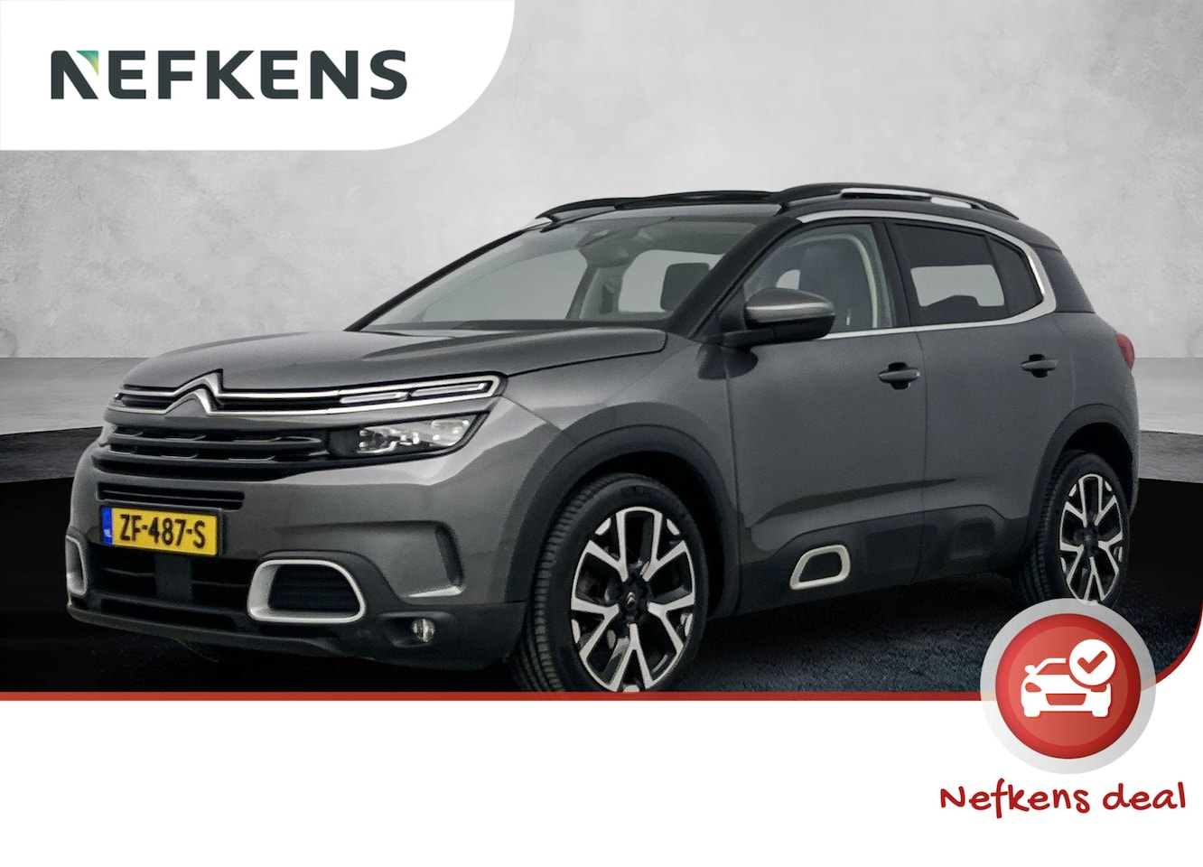 Citroën C5 Aircross - 1.6 180pk Shine | Verwarmde voorruit | Elektrische achterklep | Lederen bekleding | 19" li - AutoWereld.nl