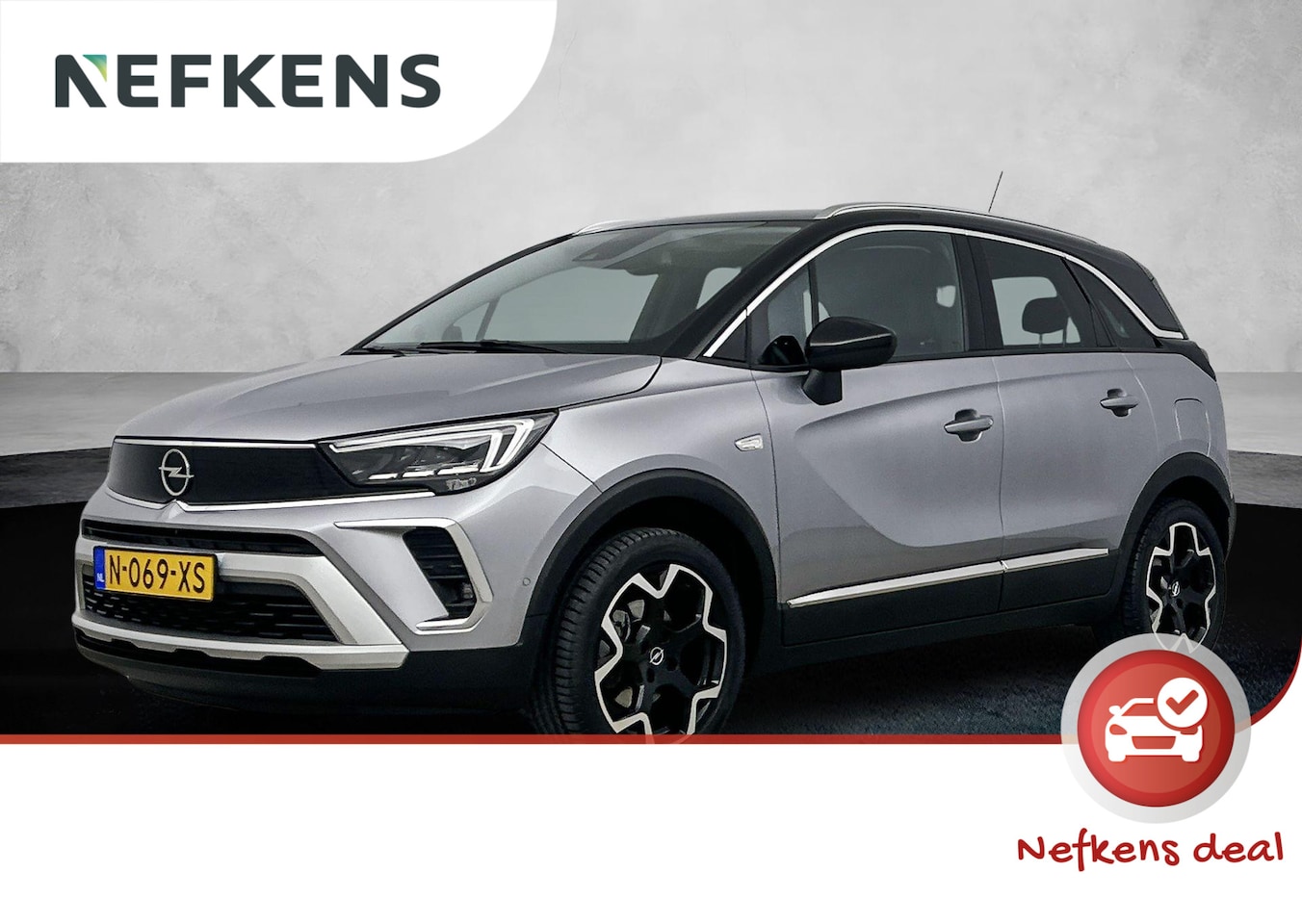 Opel Crossland - 130pk Ultimate | 1ste eigenaar | Camera | LEER/Alcantara | LED lampen | AUTOMAAT - AutoWereld.nl