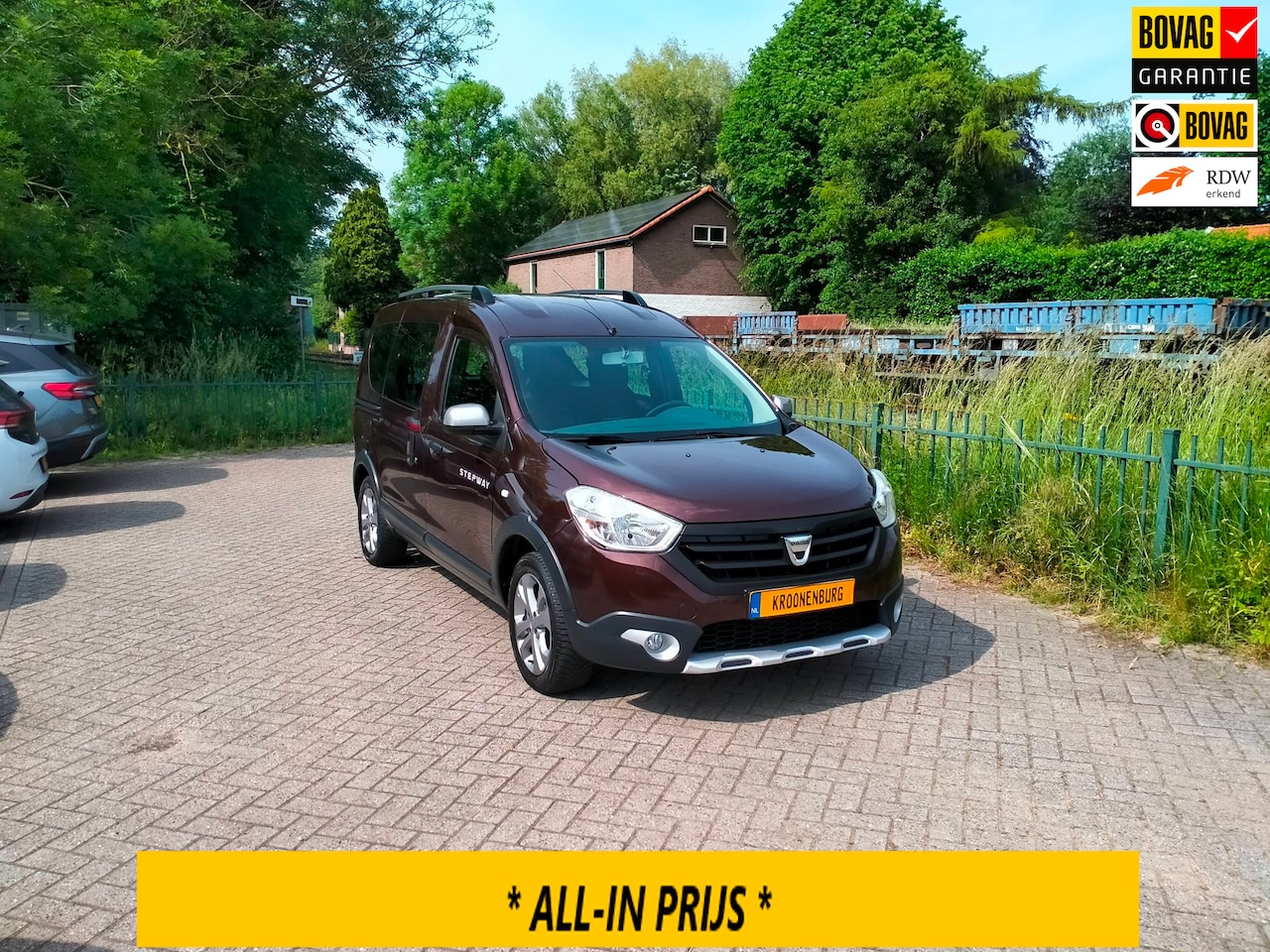 Dacia Dokker - 1.2 TCe S&S Stepway airco cruise navi ALLINPRIJS - AutoWereld.nl