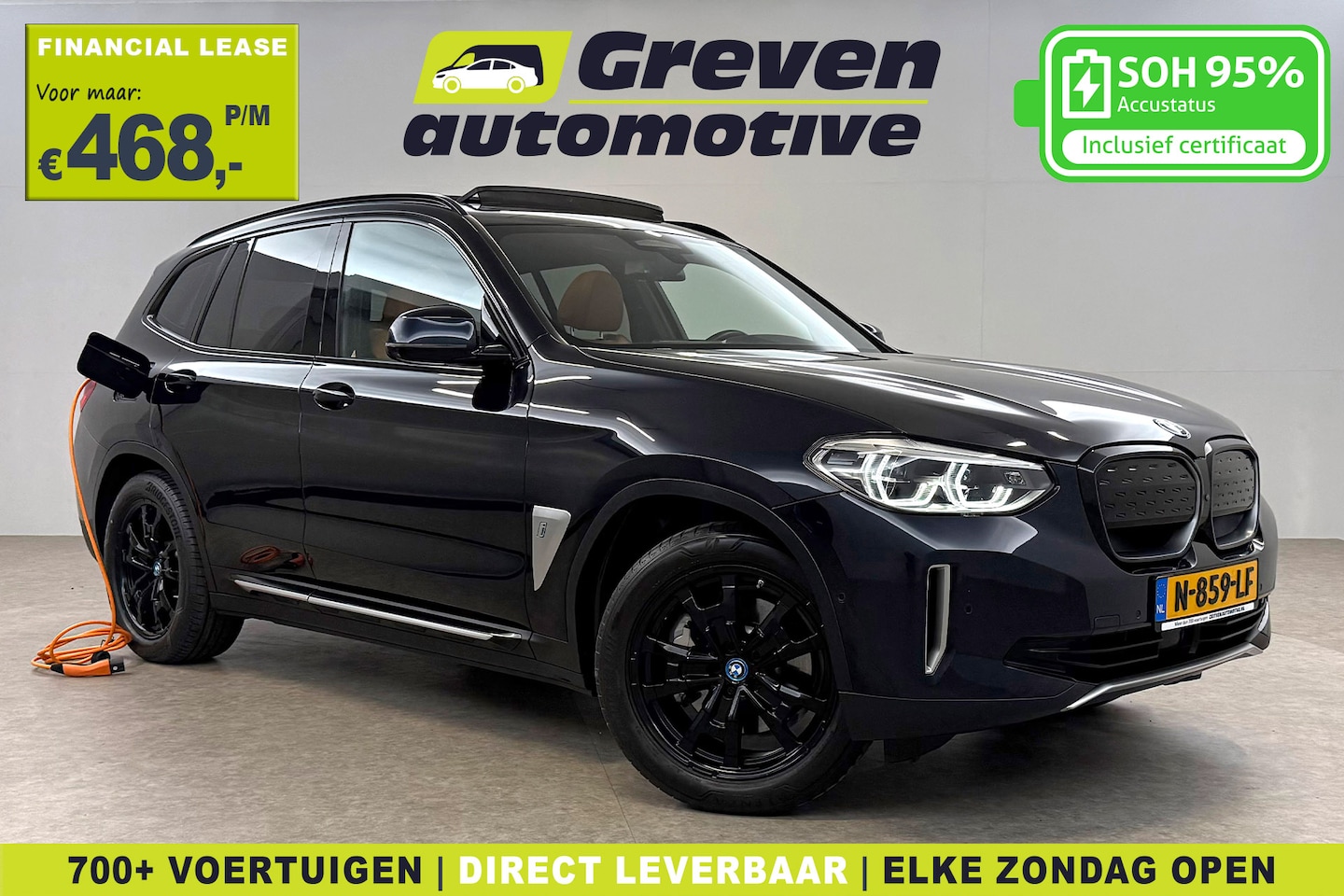 BMW iX3 - Executive Shadow Line 80 kWh 286PK | Snelladen | SOH 95% | Pano | Sfeer | Memory | HuD | V - AutoWereld.nl