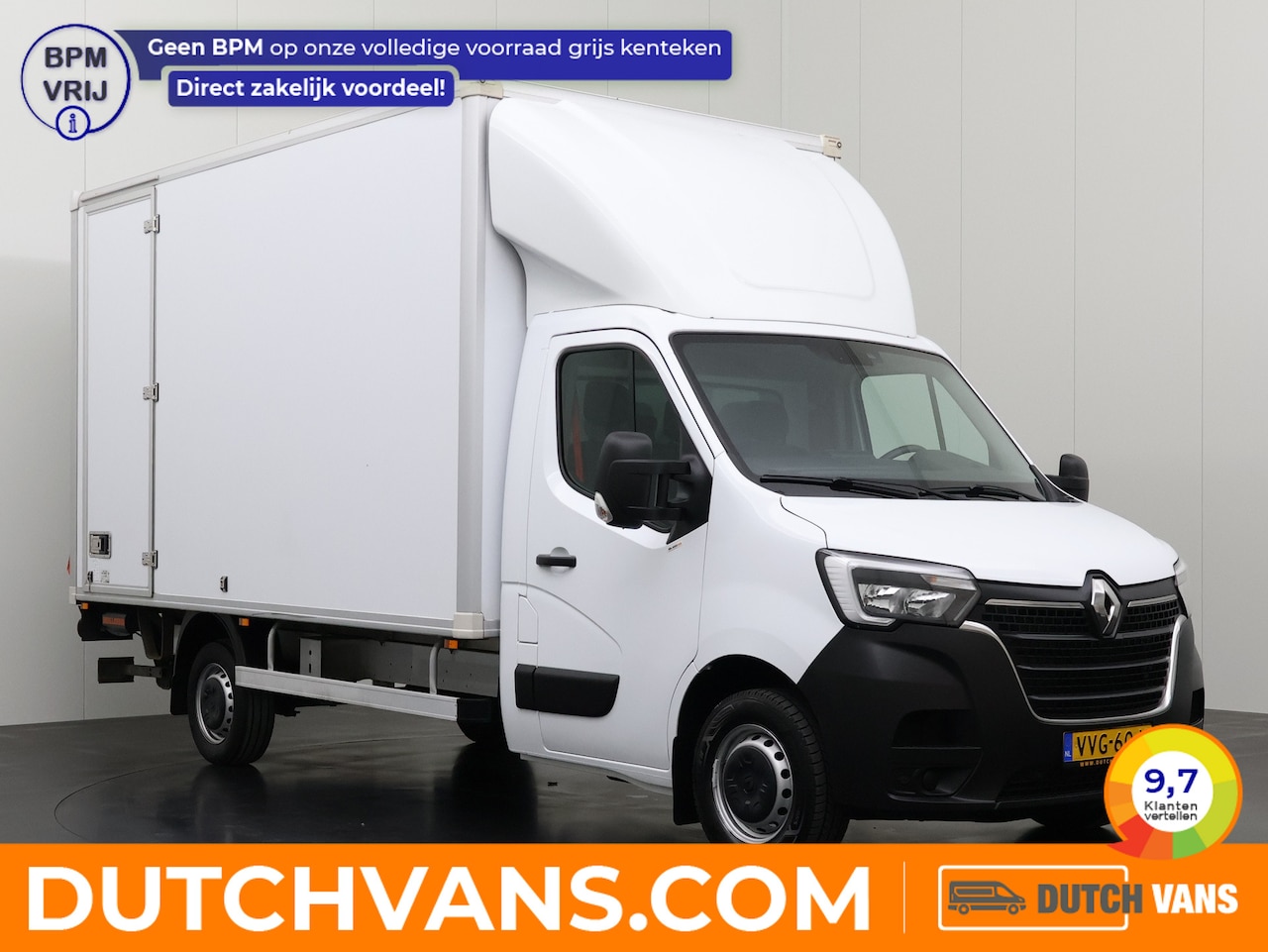 Renault Master - 2.3DCi 145PK Bakwagen+Laadklep | 2500Kg Trekhaak | Zijdeur | Dakpoiler | Airco | Cruise | - AutoWereld.nl