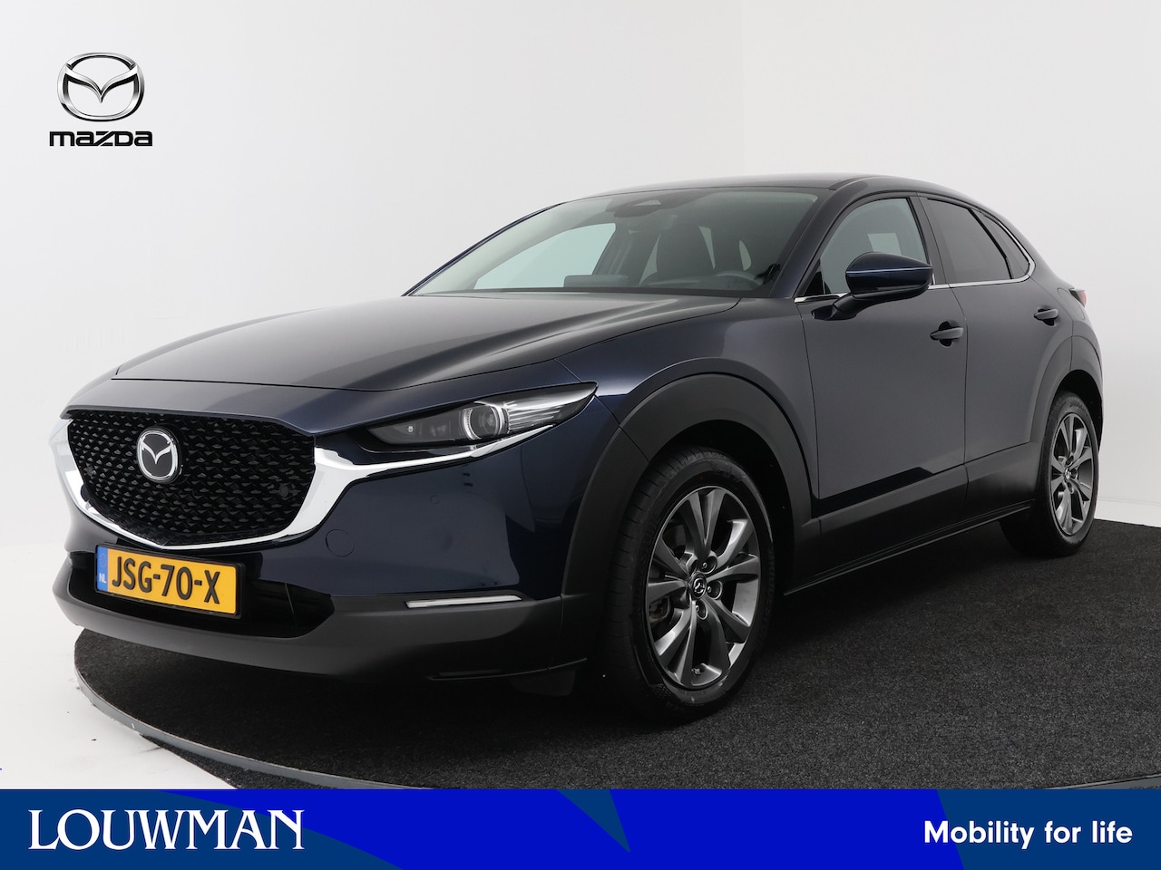 Mazda CX-30 - 2.0 e-SkyActiv-X M Hybrid AWD Centre-line met Design Pakket | Elec. Achterklep | - AutoWereld.nl
