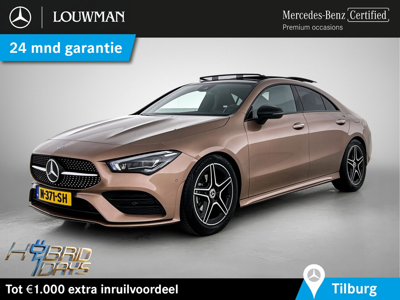 Mercedes-Benz CLA-Klasse - 180 Business Solution AMG mrt-26 | Panoramadak | 5 spaaks lichtmetalen | Navigatie | Parki - AutoWereld.nl