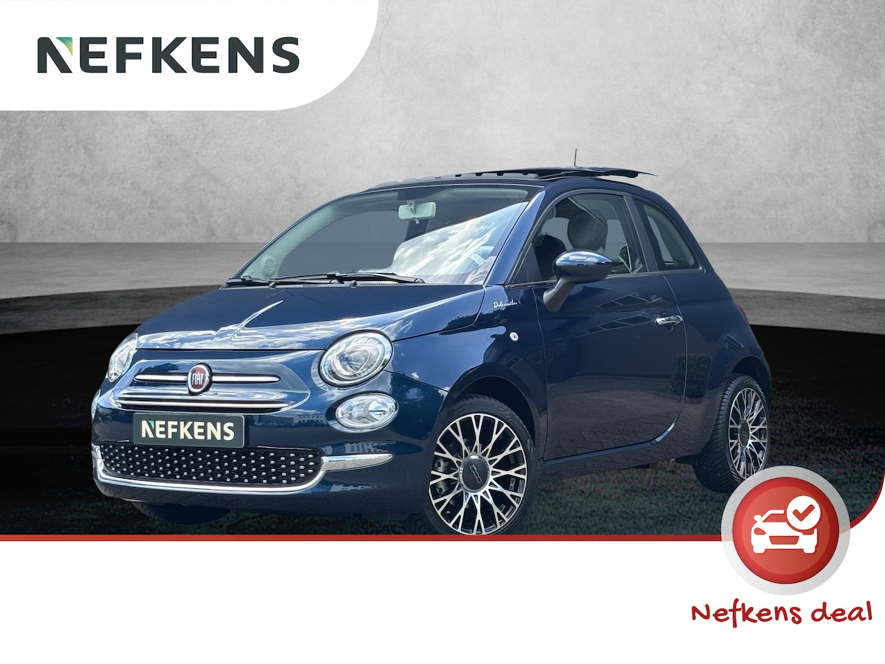 Fiat 500 - 1.0 Hybrid Dolcevita | 1ste eigenaar | Schuifdak | 16" LM velgen | AppleCarPlay/Android | - AutoWereld.nl