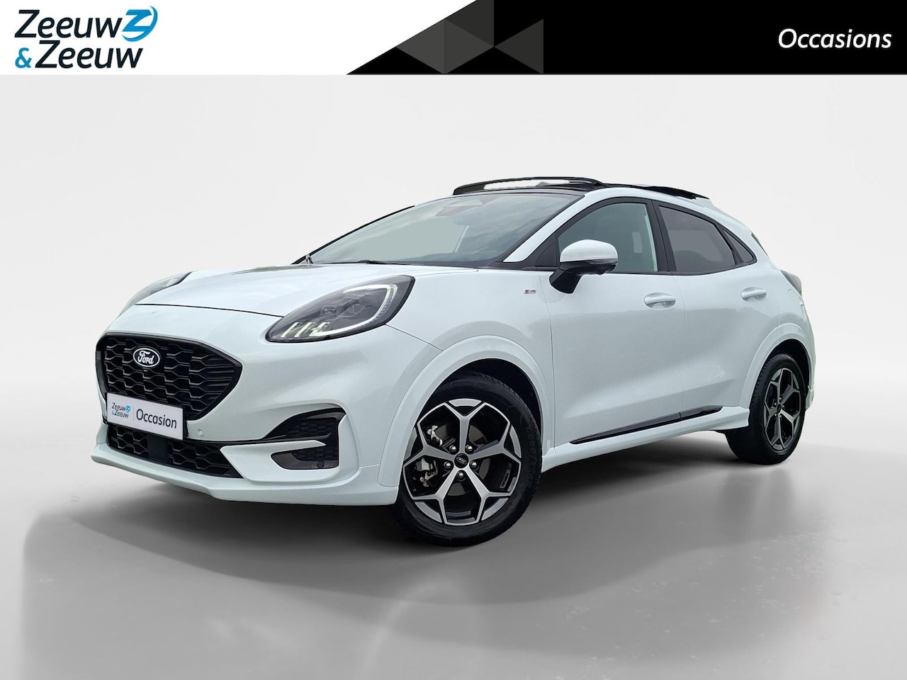 Ford Puma - 1.0 EcoBoost Hybrid ST-Line automaat | Winterpack | Driver Assistancepack | Panoramadak | - AutoWereld.nl