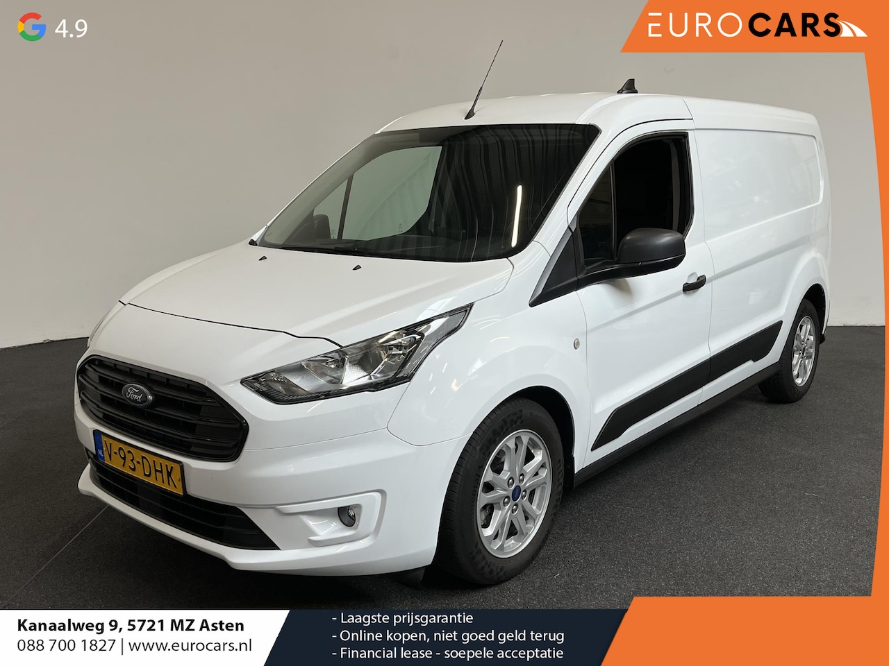 Ford Transit Connect - 1.5 EcoBlue Automaat L2 Trend Navigatie Airco Parkeersensoren Cruise Control 3Zits Camera - AutoWereld.nl