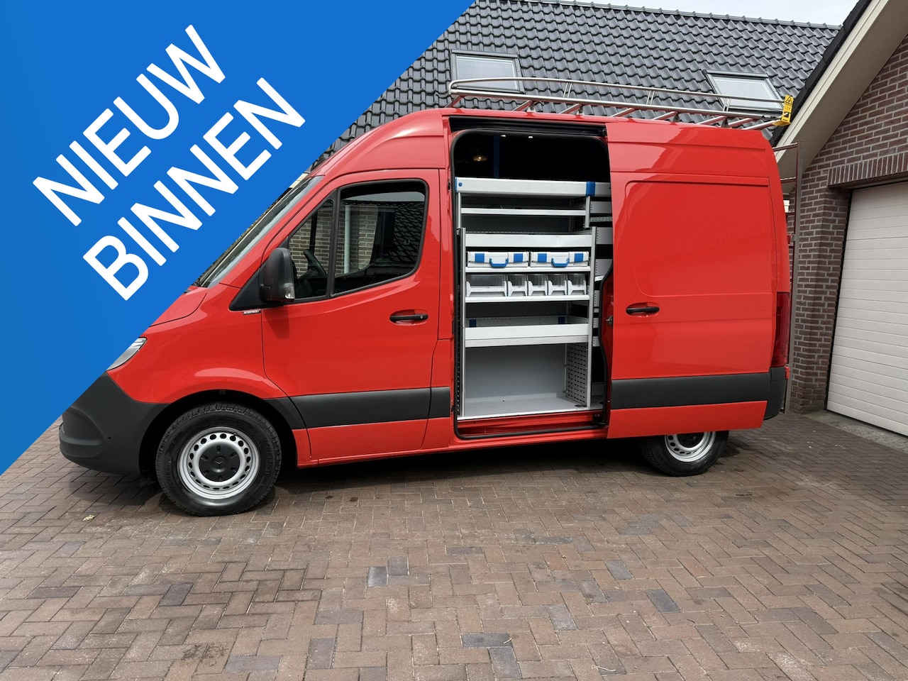Mercedes-Benz Sprinter - 314 2.2 CDI L1H2 EURO VI-D Sortimo sericebus Sortimo servicebus - AutoWereld.nl