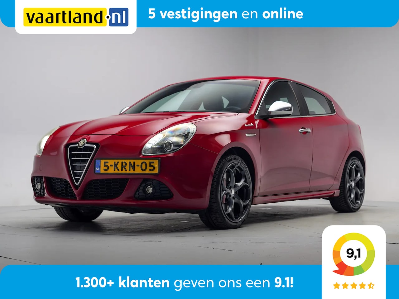 Alfa Romeo Giulietta - 1.4 T Limited Edition Sport [ Leder Climate LED koplampen ] - AutoWereld.nl