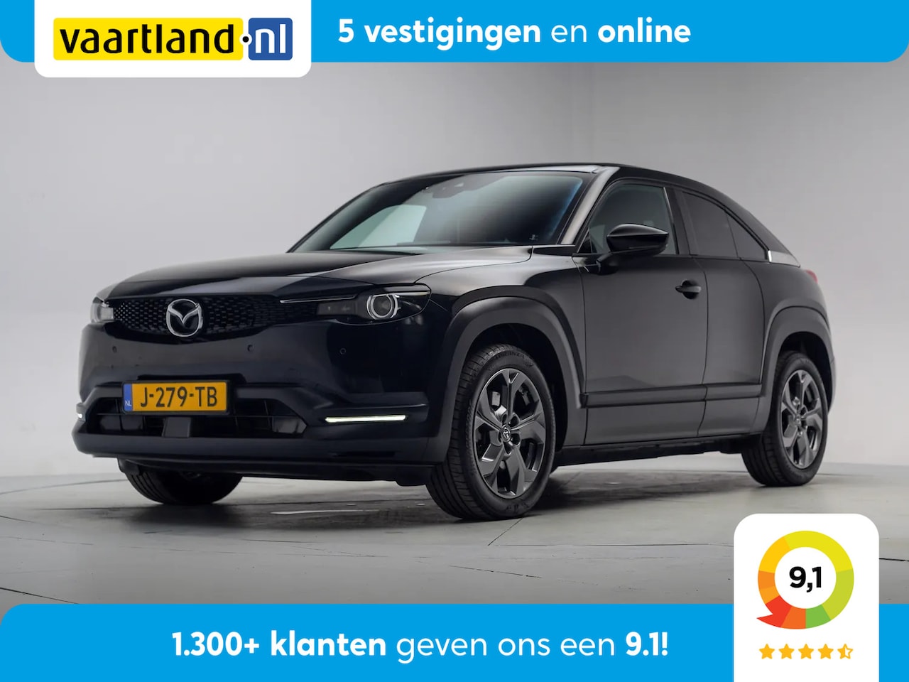 Mazda MX-30 - e-SkyActiv First Edition 36kWh [ LED Half leder Navi ] - AutoWereld.nl