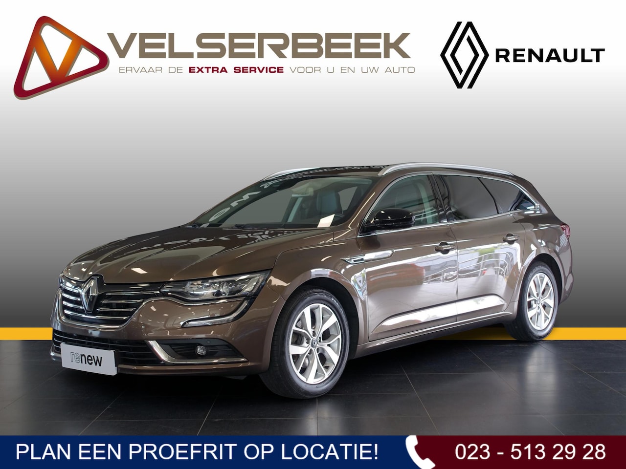 Renault Talisman Estate - TCe 160 Limited * Automaat/Navigatie/Cruise/LMV * - AutoWereld.nl