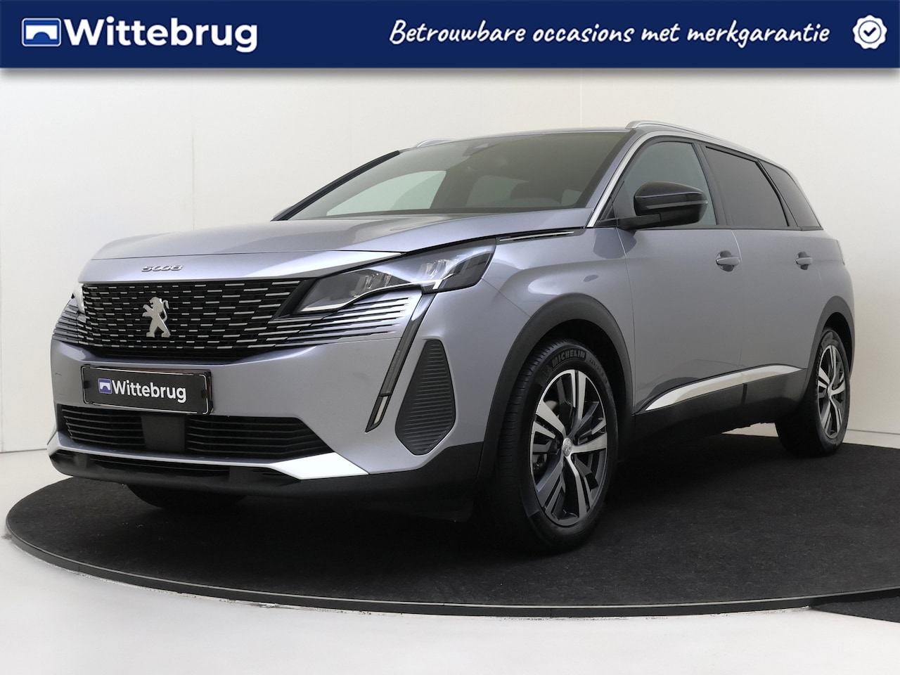 Peugeot 5008 - 1.2 Hybrid 136 Allure Pack Business 7 zitter en Automaat - AutoWereld.nl