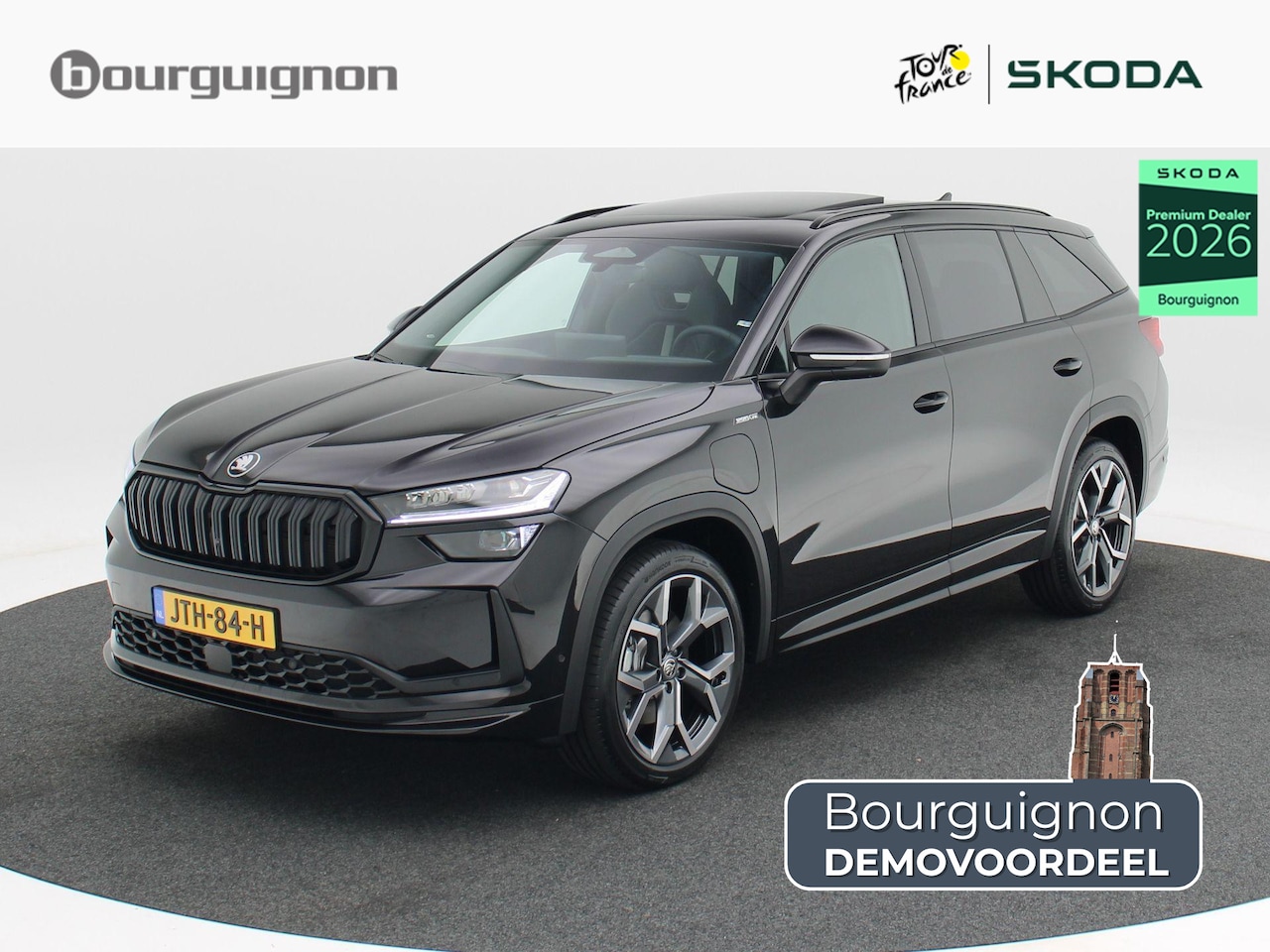 Skoda Kodiaq - Sportline Business 1.5 TSI PHEV 204PK | Trekhaak | 360 camera | Panoramadak | Elektr. acht - AutoWereld.nl