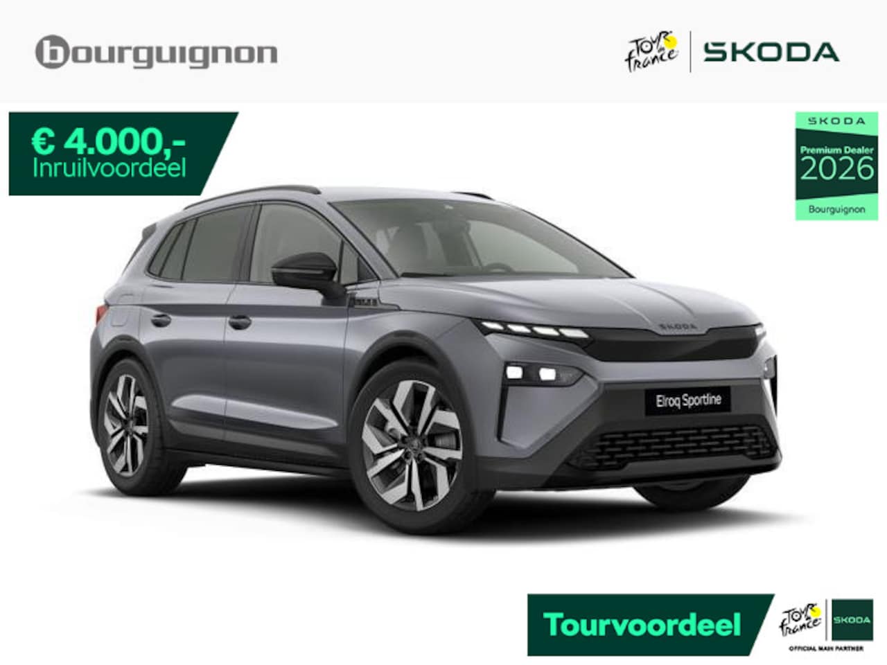 Skoda Elroq - Sportline 85 | 286 PK | Trekhaak | Stoelverwarming | Keyless | Adaptive cruise control - AutoWereld.nl
