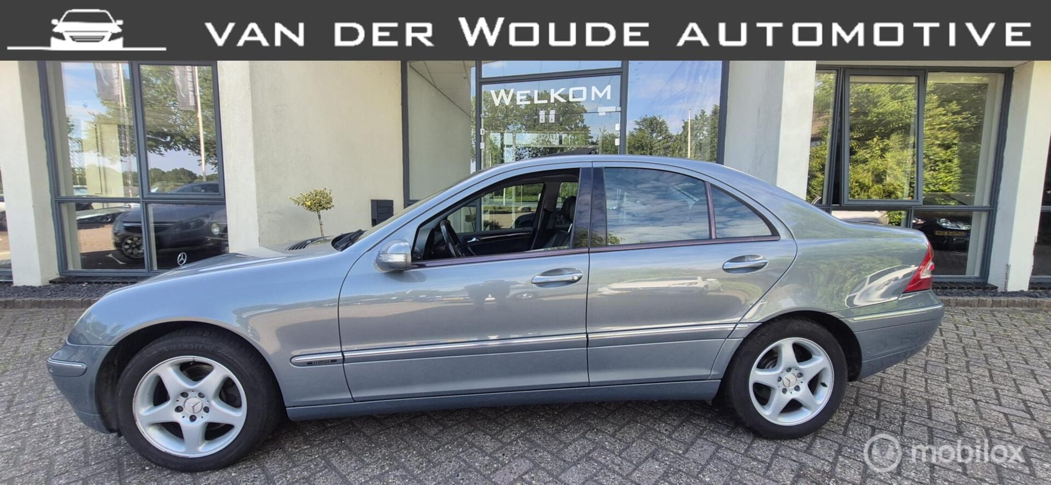 Mercedes-Benz C-klasse - 240 Elegance AUT. Leder|Clima|Cruise|Mooi! - AutoWereld.nl