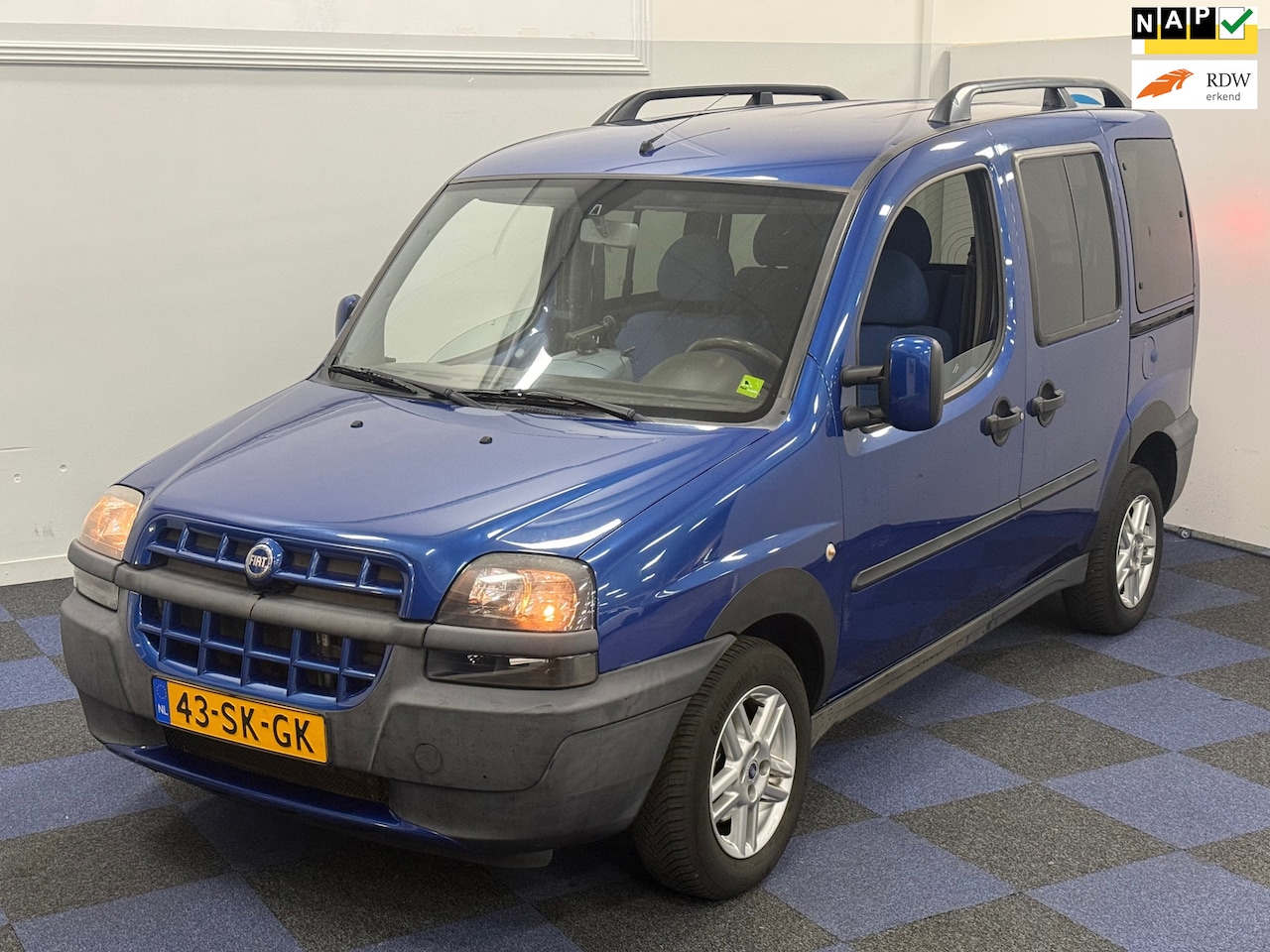 Fiat Doblò - 1.6-16V Carioca / AIRCO /MULTIEZITTER / NAP / DEALER ONDERHOUDEN - AutoWereld.nl