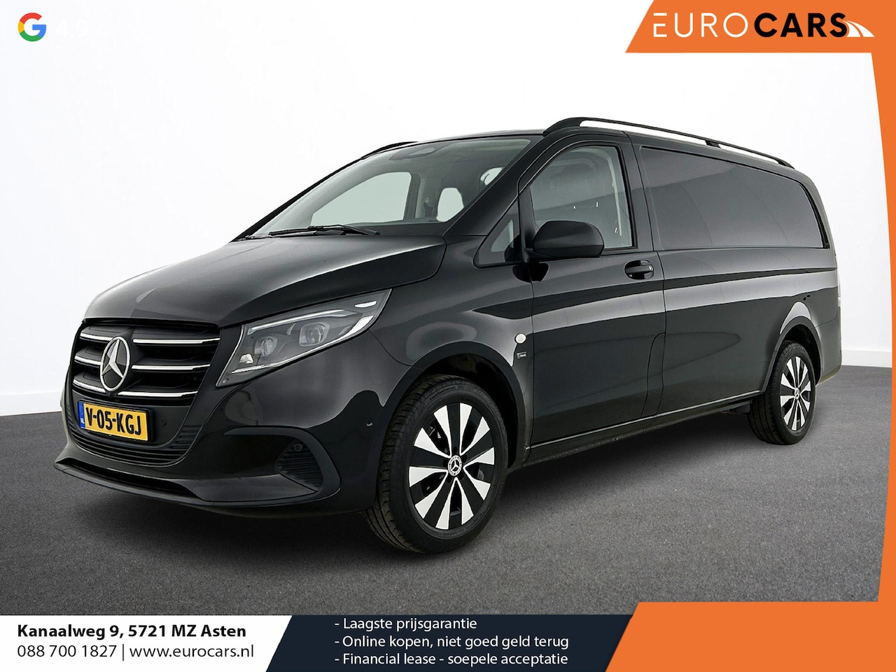 Mercedes-Benz Vito - 114 CDI L2 Select Automaat Automaat Airco Navigatie Camera Parkeersensoren Cruise Control - AutoWereld.nl