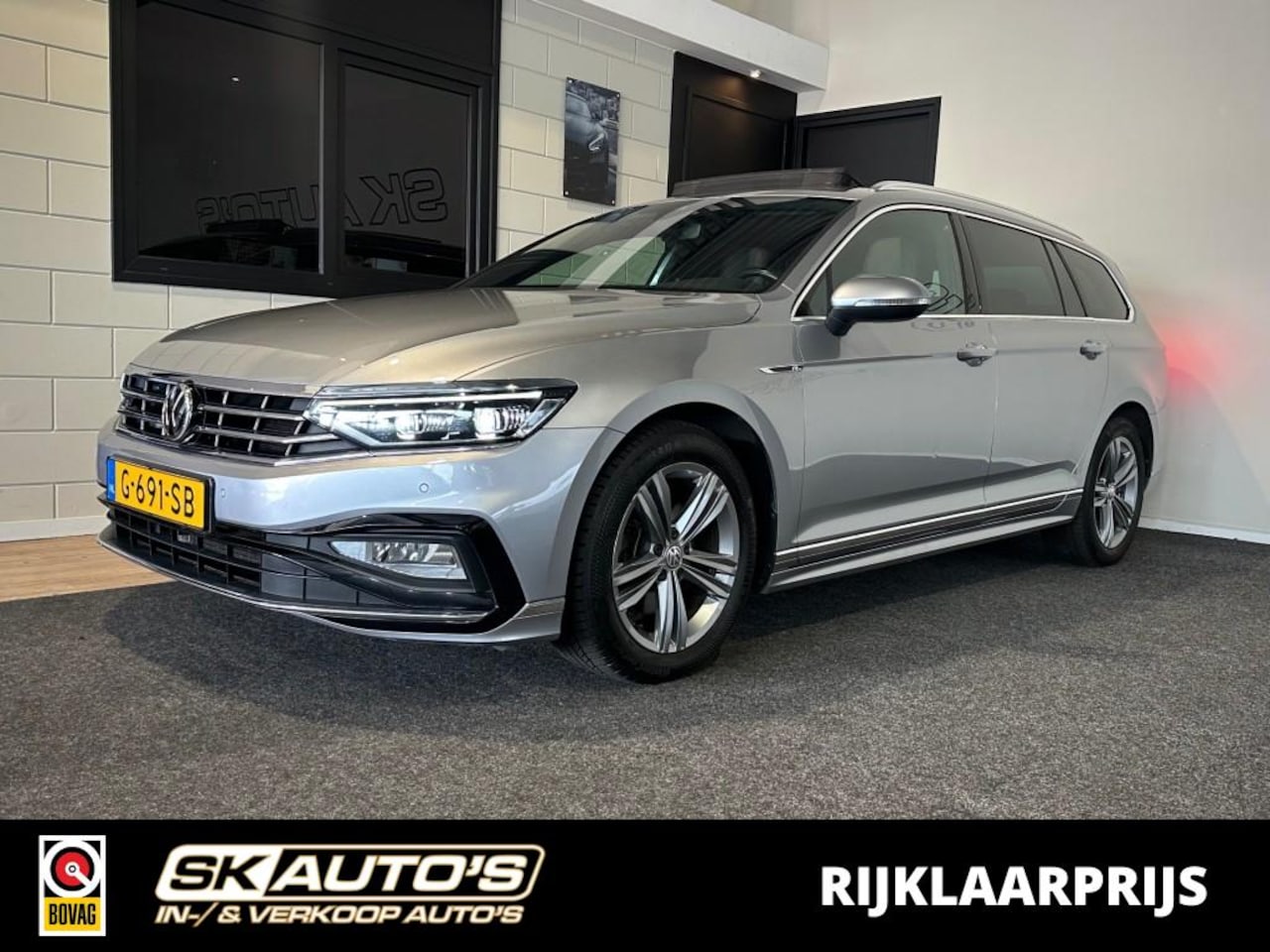 Volkswagen Passat - 1.5 TSI ELEG.BNS R l PANORAMA l ERGO l ACC l STOELVERW l CLIMA l - AutoWereld.nl