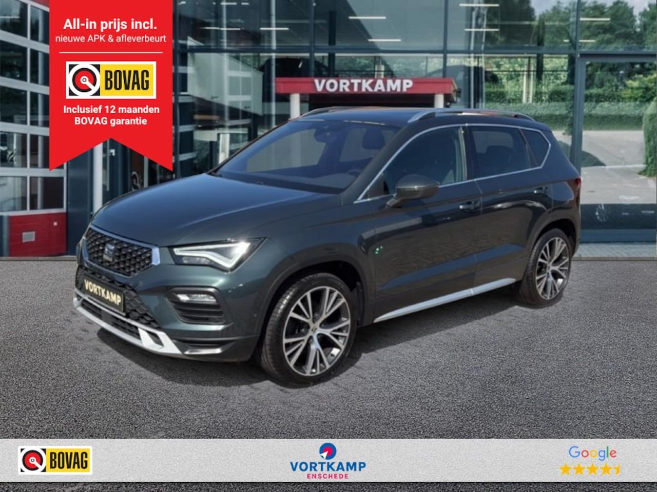 SEAT Ateca - 1.5 TSI DSG XPERIENCE TREKHAAK/PANO-DAK/360CAM/ELEK-KLEP/ACC/BEATS/STOELVERW - AutoWereld.nl