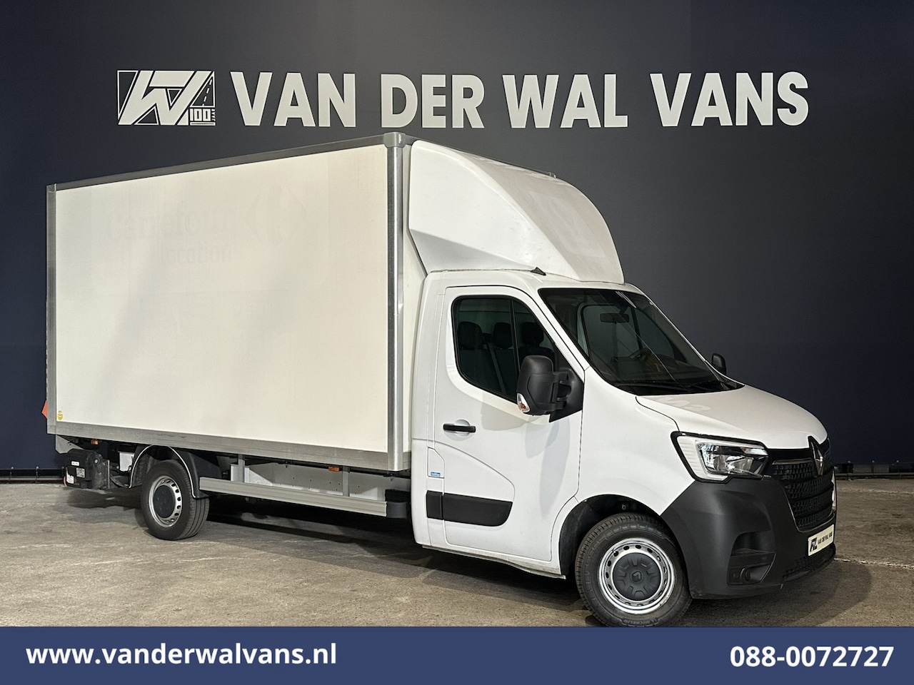 Renault Master - 2.3 dCi 146pk Bakwagen 222cm Hoog Laadklep Euro6 Airco | Navigatie | Camera | LED | Cruise - AutoWereld.nl