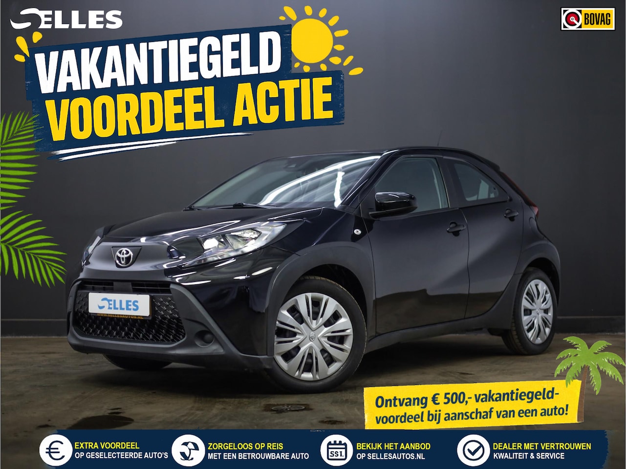 Toyota Aygo X - 1.0 VVT-i S-CVT Play Automaat | Camera | Adaptieve cruisecontrol - AutoWereld.nl