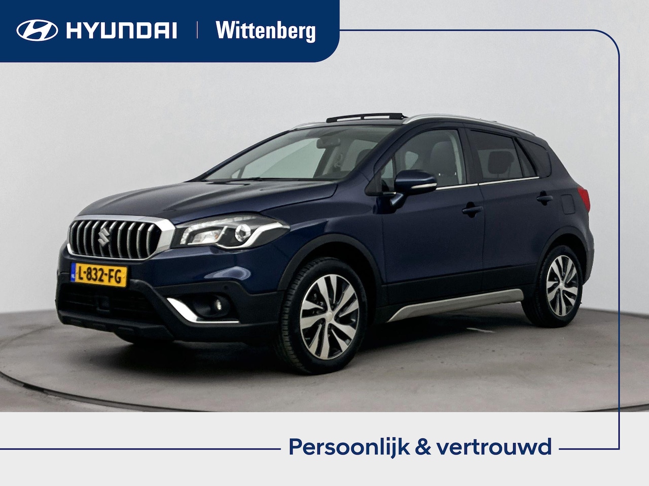 Suzuki S-Cross - 1.4 Boosterjet Style Smart Hybrid Aut. | Panoramadak | Leer | Stoelverwarming | Trekhaak | - AutoWereld.nl