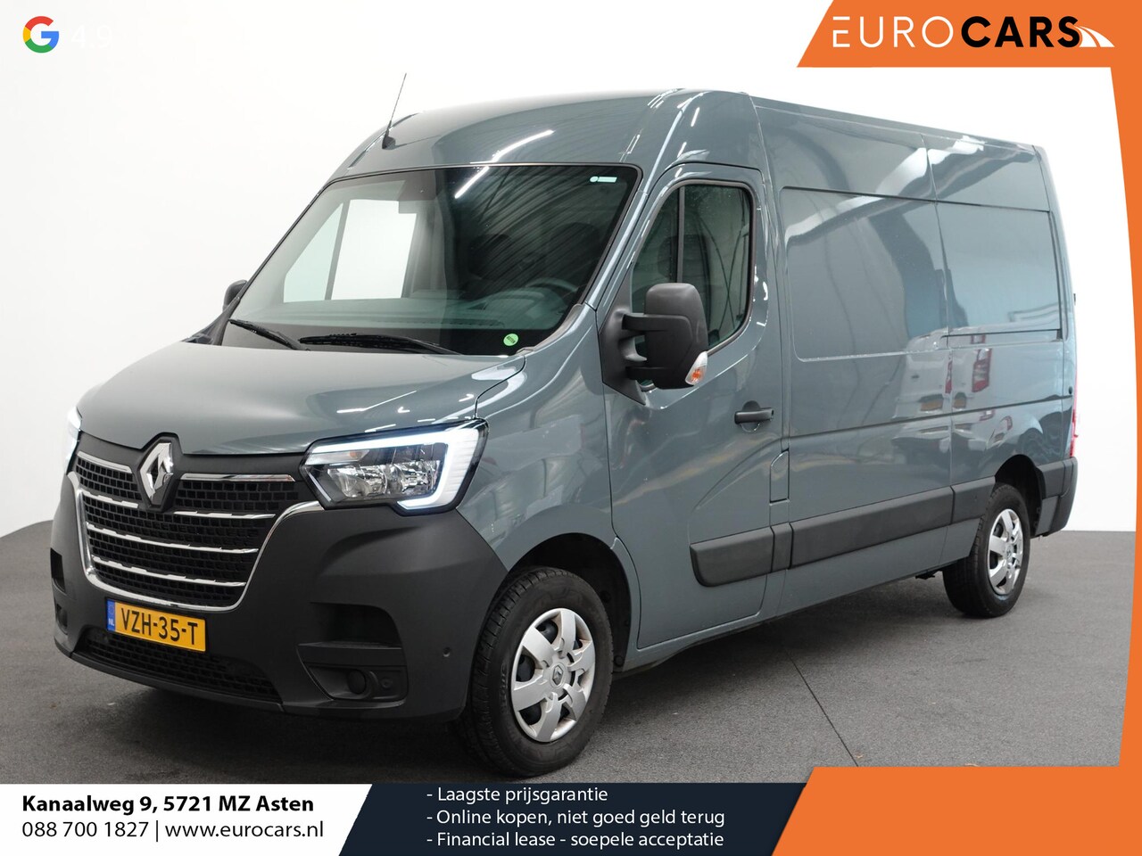 Renault Master - T33 2.3 dCi 135PK L2H2 Work Edition Airco Cruise Control Camera Navi Parkeersensoren Trekh - AutoWereld.nl