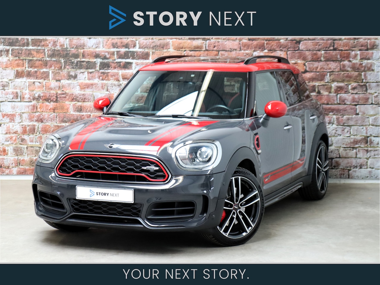 MINI Countryman - John Cooper Works ALL4 Chili Automaat / Navigatiesysteem Professional / Adaptief Onderstel - AutoWereld.nl