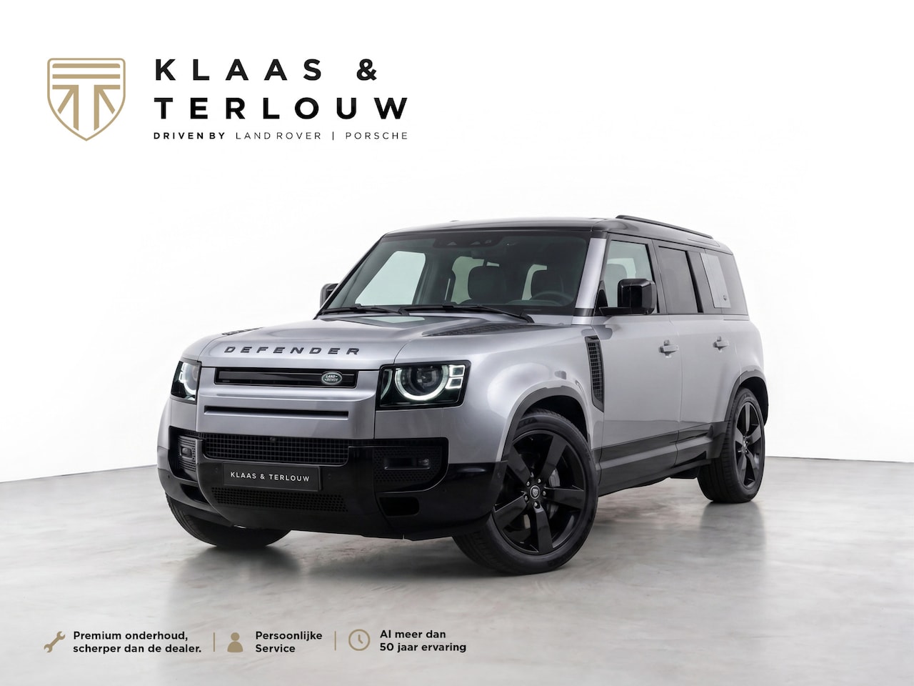 Land Rover Defender Hard Top - 3.0 D300 110 Commercial X-Dynamic HSE | Black Pack | 22'' | Head Up | Elec Trekhaak - AutoWereld.nl