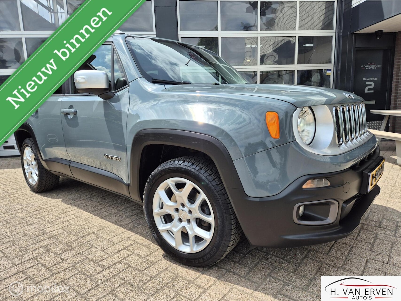 Jeep Renegade - 1.4 Limited AWD AUTOMAAT NAVI CAMERA PDC - AutoWereld.nl
