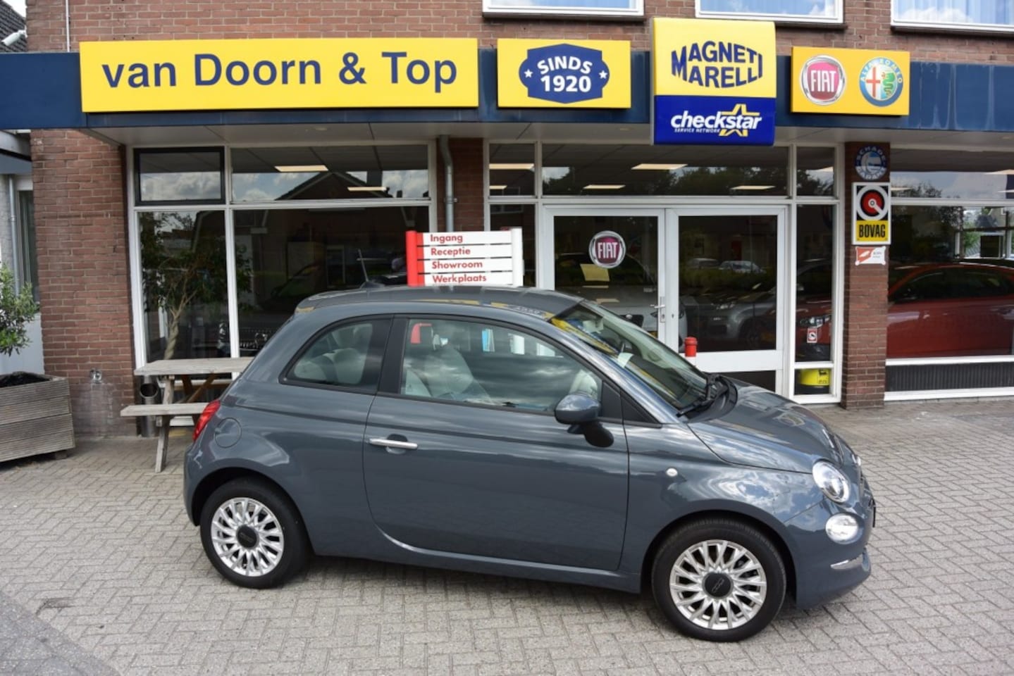 Fiat 500 - 1.0 HYBR. LOUNGE / Airco / Bluetooth - AutoWereld.nl