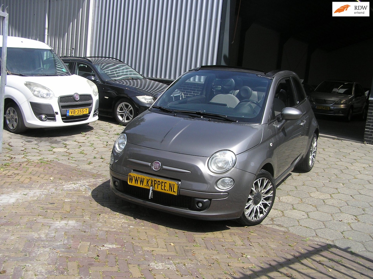 Fiat 500 C - 0.9 TwinAir airco nieuwe apk cabrio softtop nieuwe apk - AutoWereld.nl