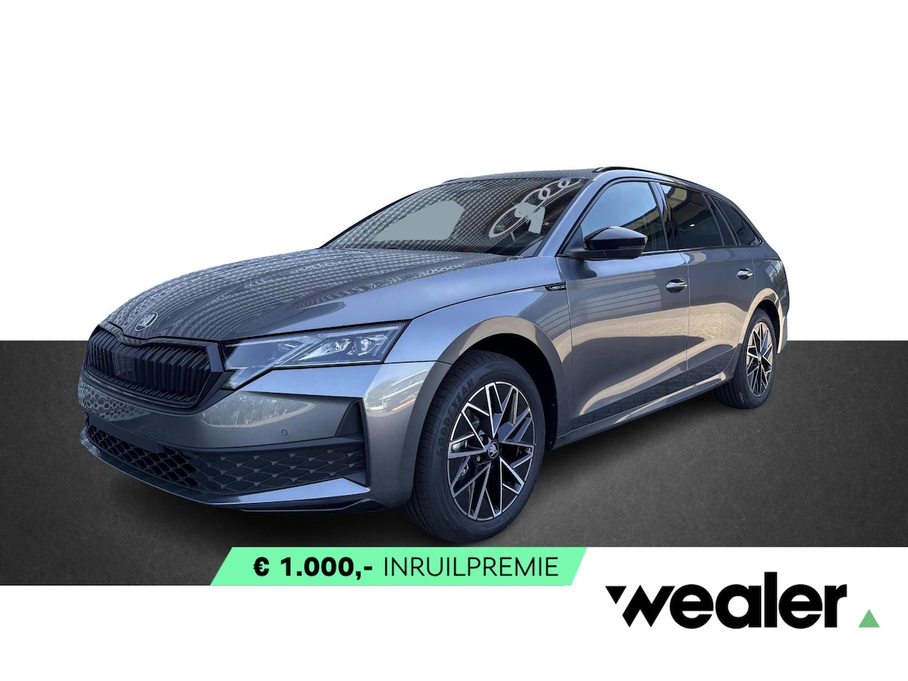 Skoda Octavia Combi - Sportline Business 1.5 TSI 150 PK DSG | Automaat | Trekhaak | Panoramadak | Winterpakket | - AutoWereld.nl