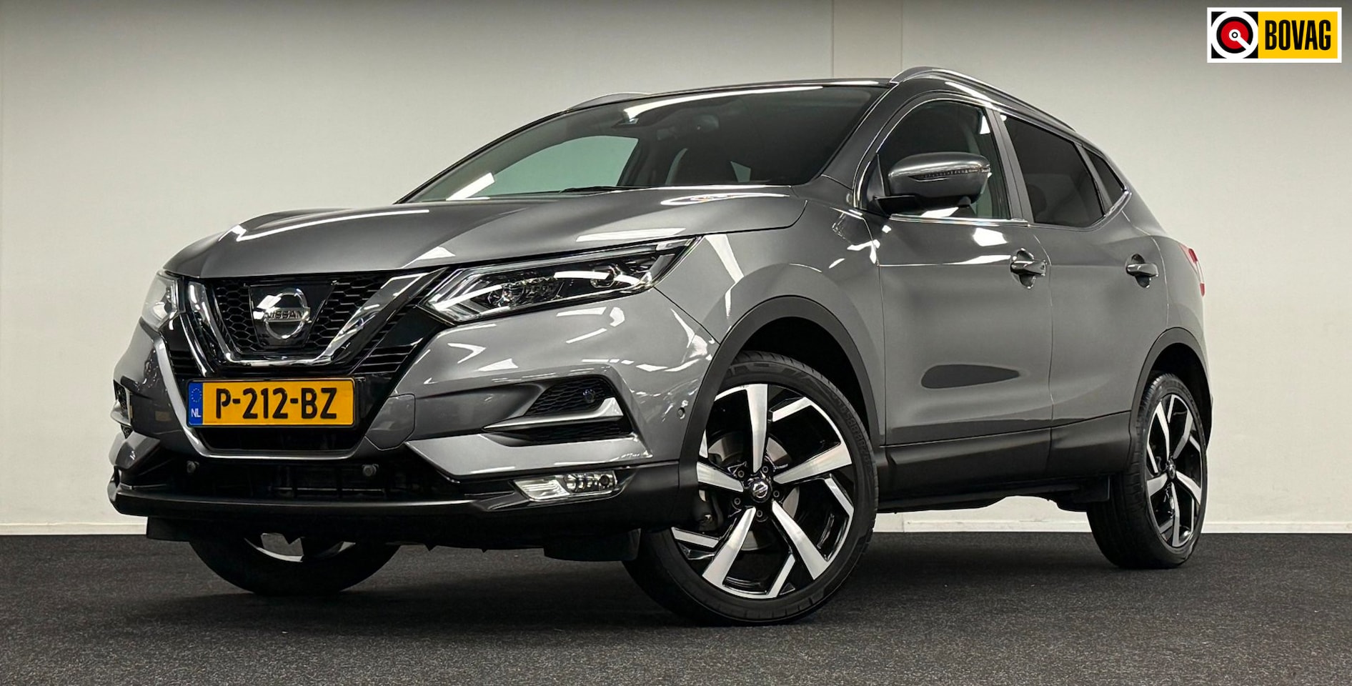 Nissan Qashqai - 1.2 Tekna*Automaat*Trekhaak*Camera*Navi*19'' - AutoWereld.nl