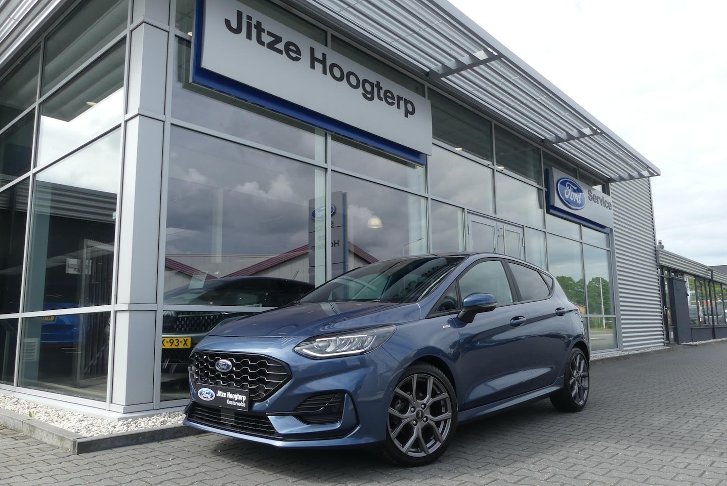 Ford Fiesta - 1.0 EcoBoost Hybrid ST-Line X WINTER PACK, ADAPT. CRUISE, CLIMA, NAVI, CAMERA, PDC V&A, AP - AutoWereld.nl