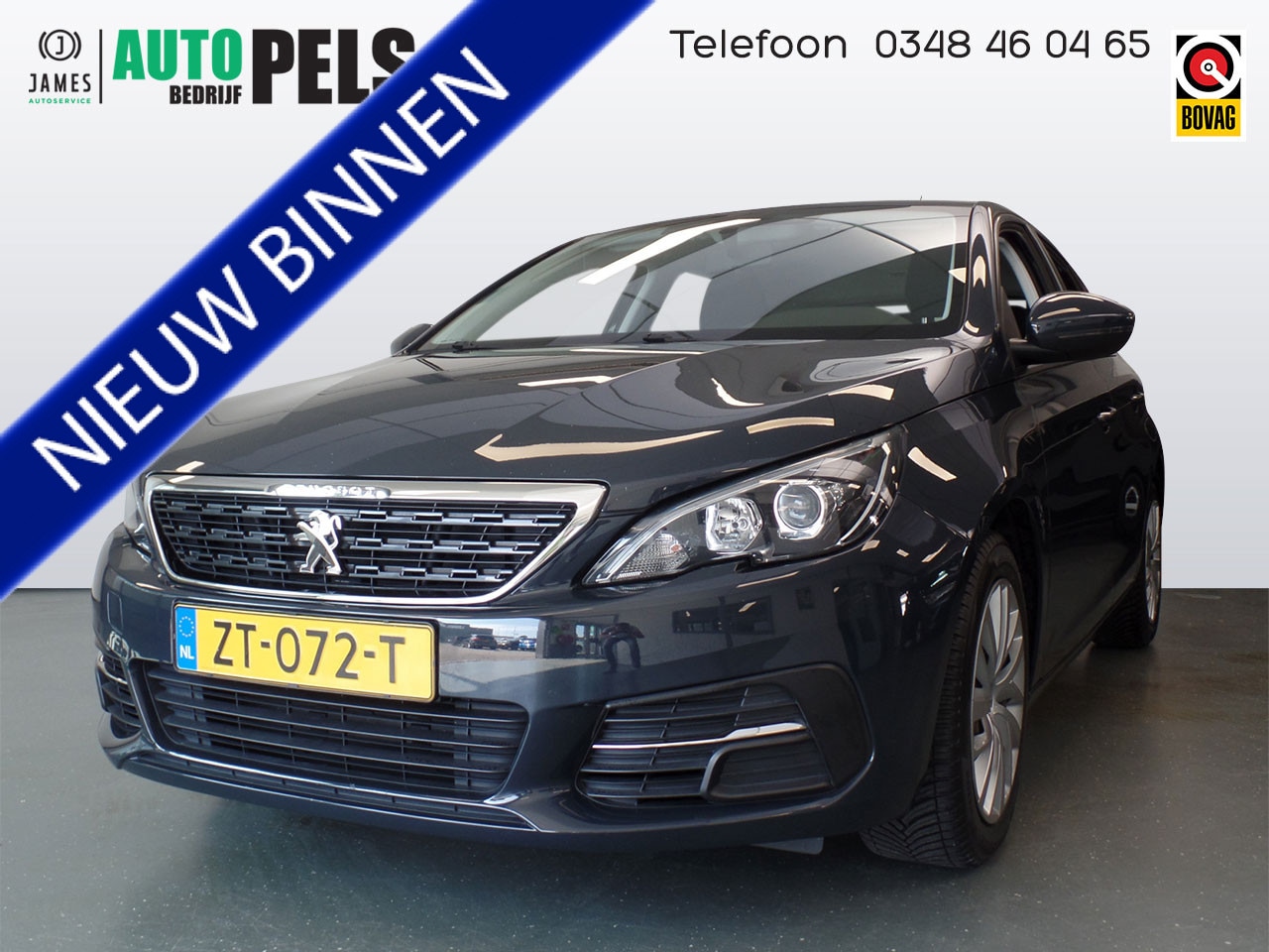 Peugeot 308 - 1.2 PureTech Blue Lease 1.2 110pk PureTech Blue Lease 5drs, Airco, Navigatie, Cruise controle, Elek ramen, Apple c - AutoWereld.nl