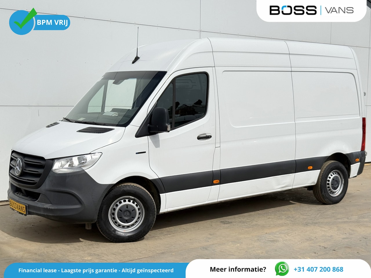 Mercedes-Benz eSprinter - eSprinter L2H2 55 kWh L2H2 Elektrisch 168km WLTP 94% (SOH) Snelladen Laadkabel Climate Con - AutoWereld.nl