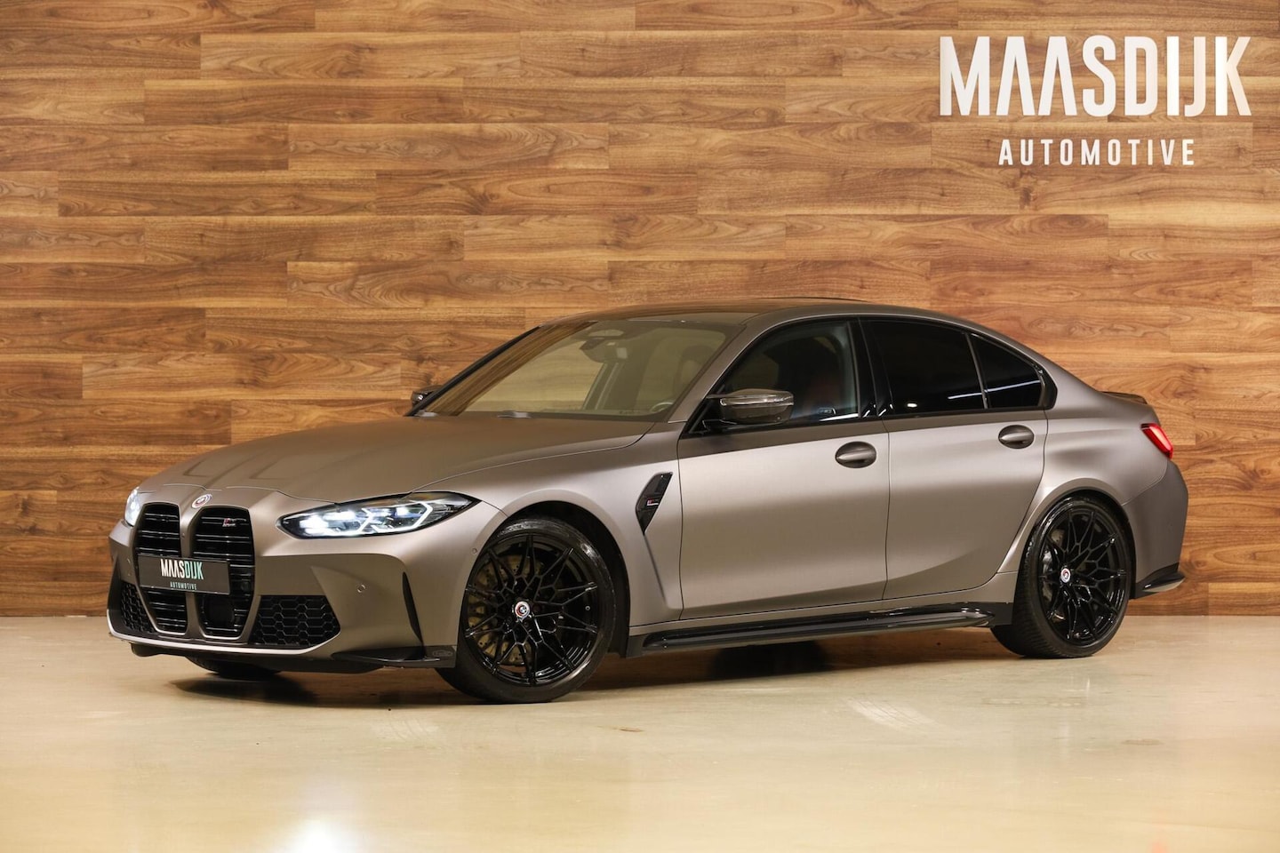 BMW M3 - 3-serie Competition|Lane assist|H&K|HUD|360|Laser| - AutoWereld.nl
