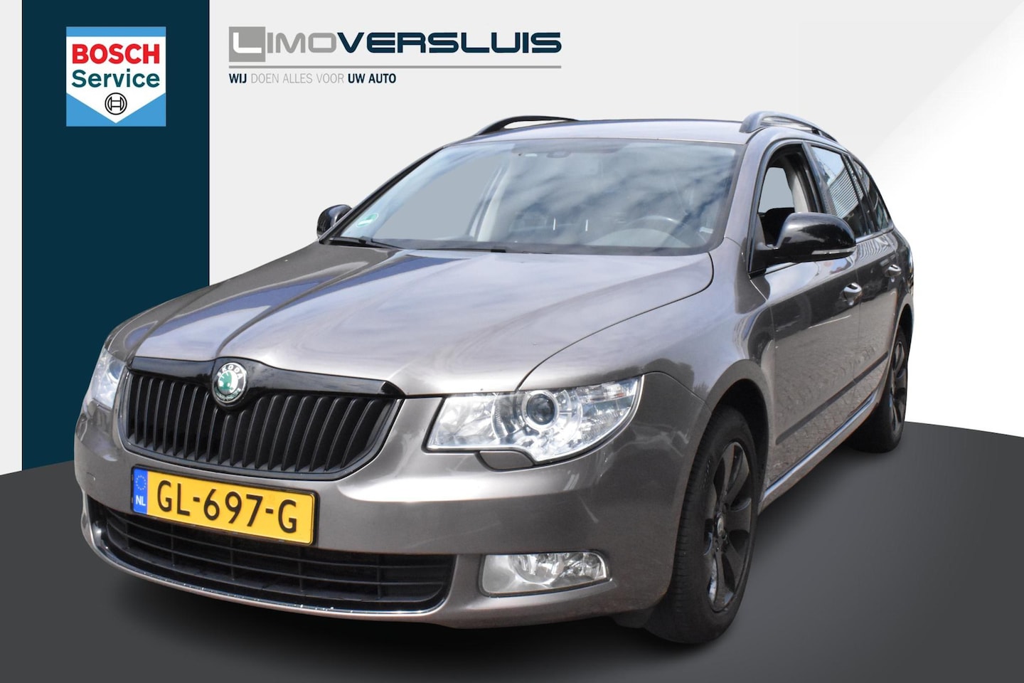Skoda Superb Combi - 1.8 TSI Ambition Business Line | Electronic Climate Controle | Cruise | Navi | Whatsapp 06 - AutoWereld.nl