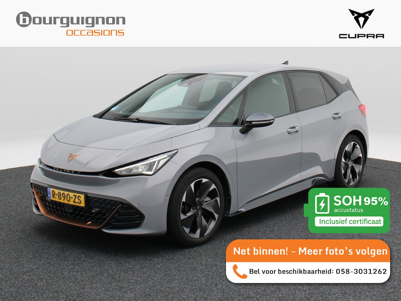 CUPRA Born - Adrenaline 62 kWh 204 Pk | Stoel/Stuurverwarming | Camera | Adaptive Cruise | Full LED | C - AutoWereld.nl