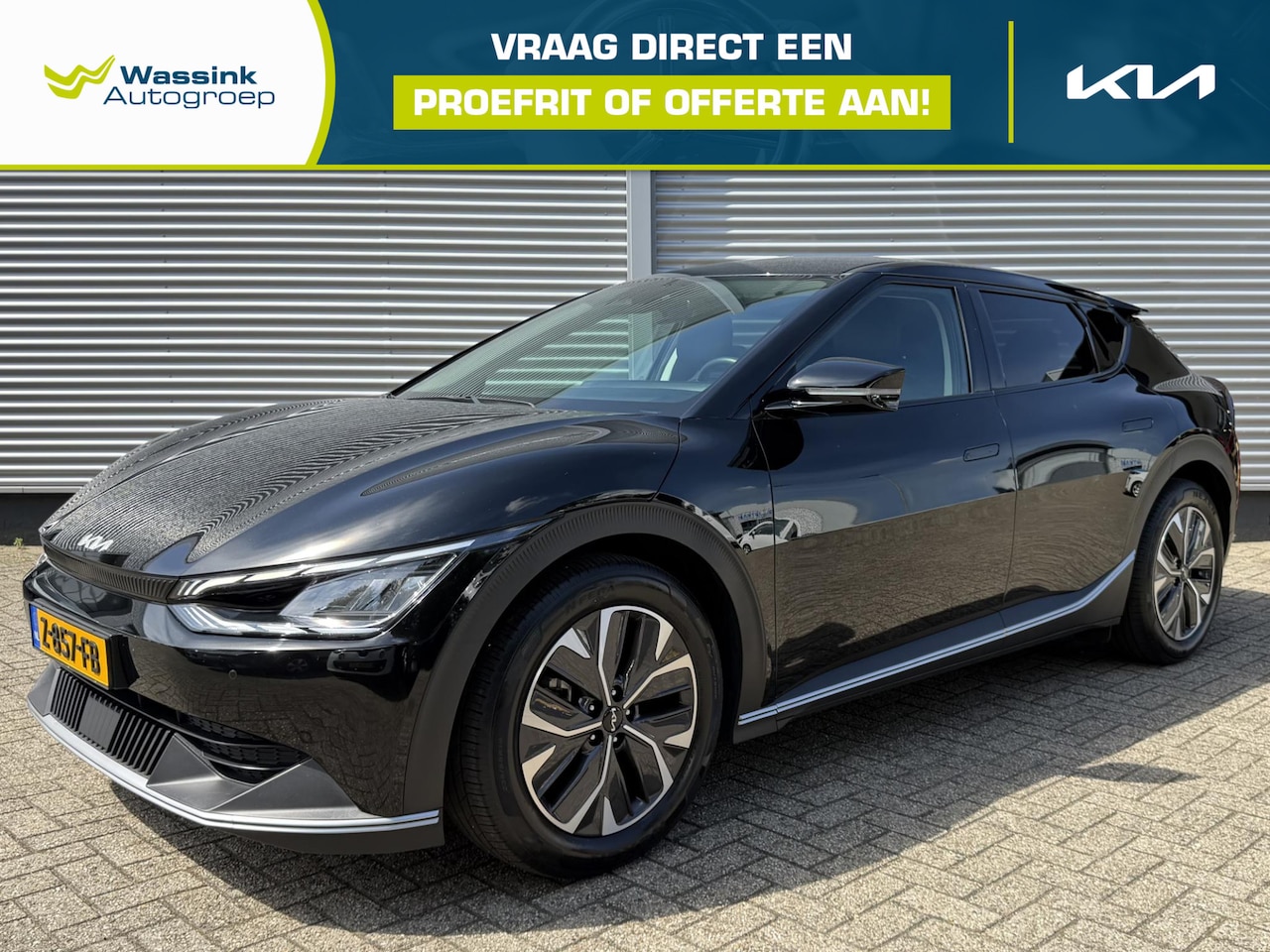 Kia EV6 - Light Edition 58 kWh | Stoel/Stuurwielverwarming | Navigatie | Climate Control | - AutoWereld.nl