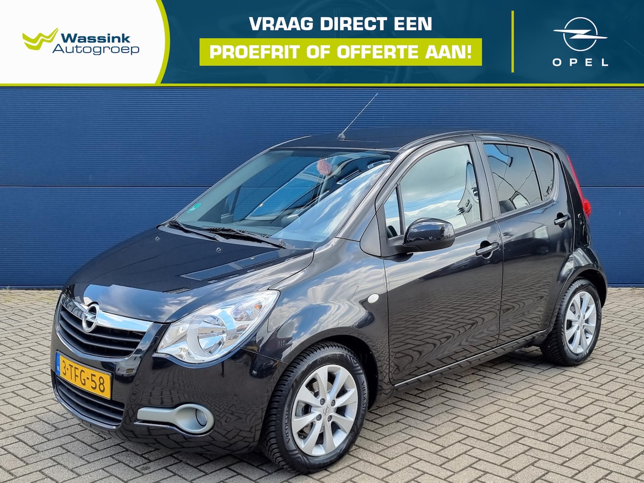 Opel Agila - 1.0 Berlin | Airco | Lichtmetalen Velgen | All Season Banden | Toerenteller | Lage KM Stan - AutoWereld.nl