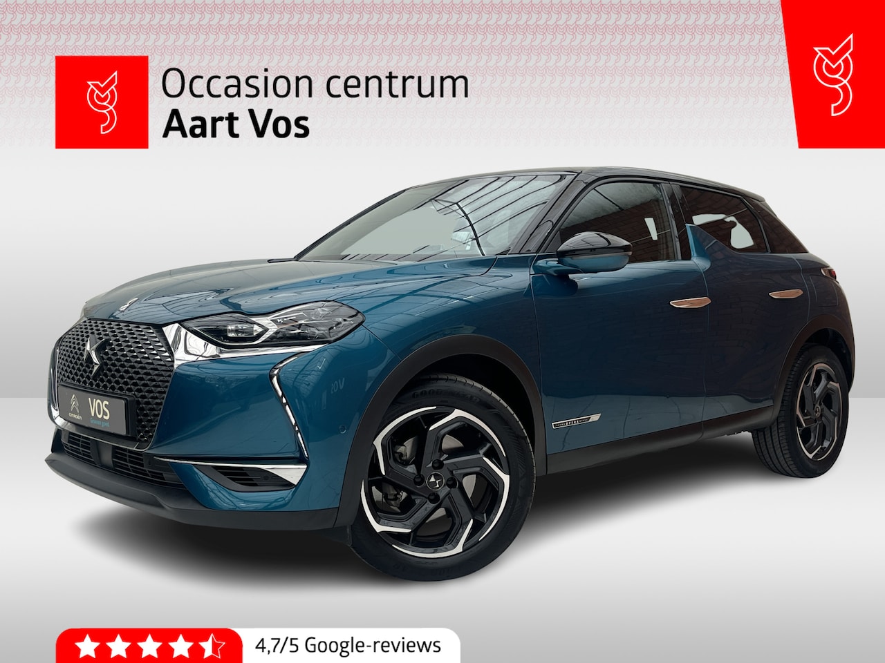 DS 3 Crossback - PureTech 130 Grand Chic | Stoelverwarming | Leder | Adaptive Cruise Control | Head-up disp - AutoWereld.nl